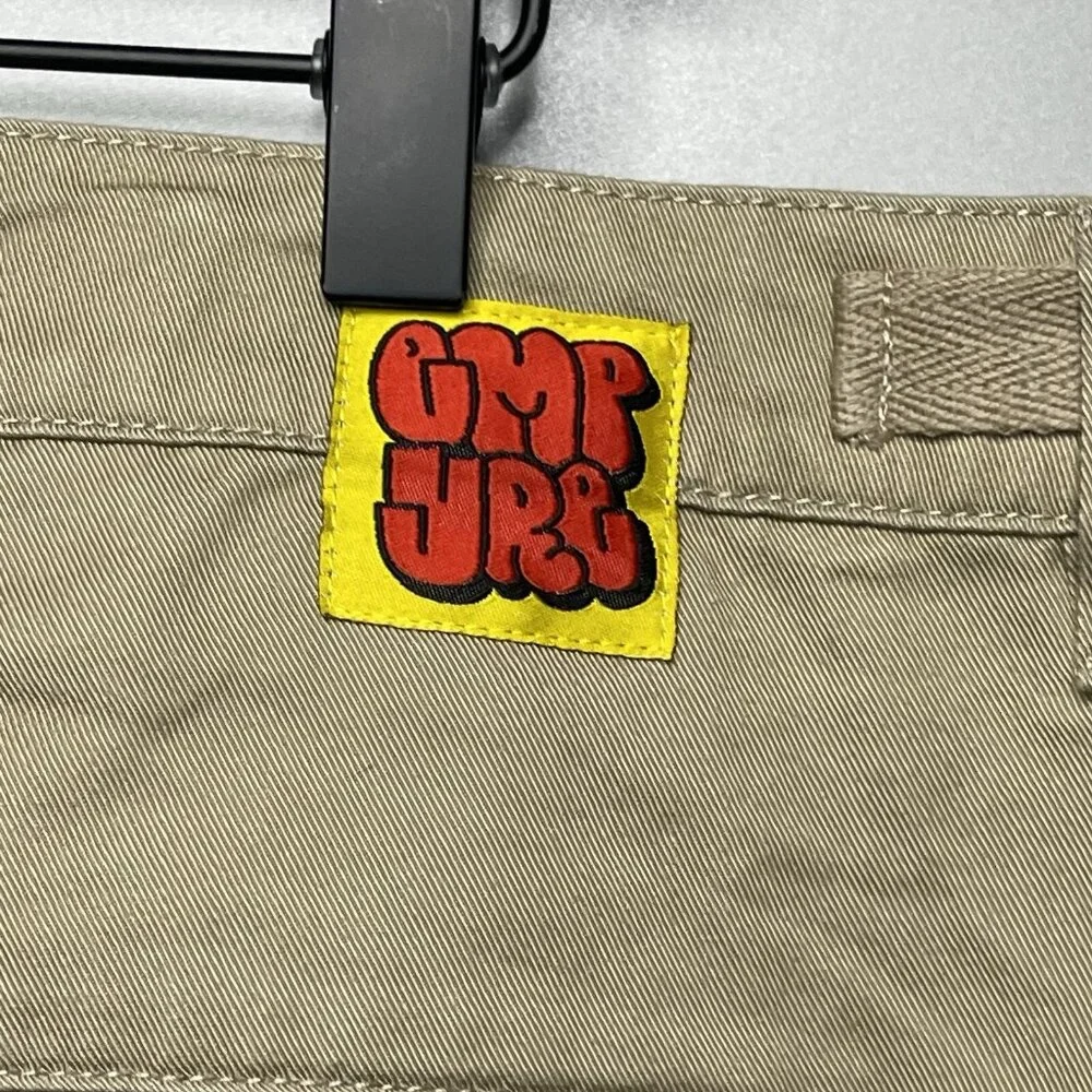 Vintage Empyre Pants Mens 38 Tan Relaxed Fit Baggy Cargo Loose Y2K 90s Skate - Picture 6 of 10